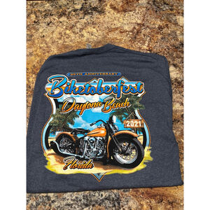Biketoberfest 2021 Daytona Beach Motorcycle Event Tee